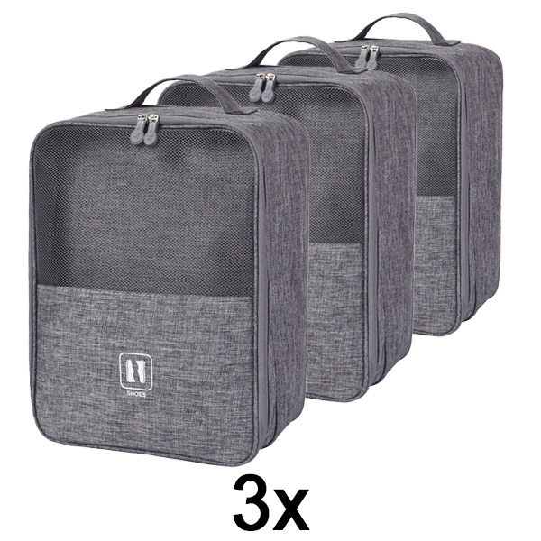 3x Reistas voor schoenen | SHOEPACK