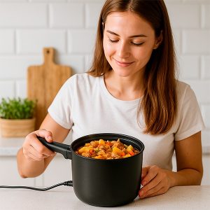 Mini draagbaar elektrisch kooktoestel | COOKORA