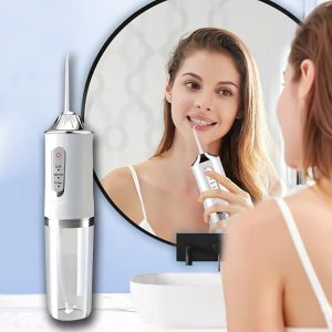 Draadloze monddouche - 4 opzetstukken, oplaadbaar via USB | TOOTHCLEANSO