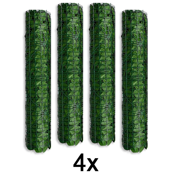 4x Privacy scherm met kunstbladeren | LEAFPANEL