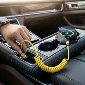 4-in-1 intrekbare oplaadkabel | SPRINTCHARGE